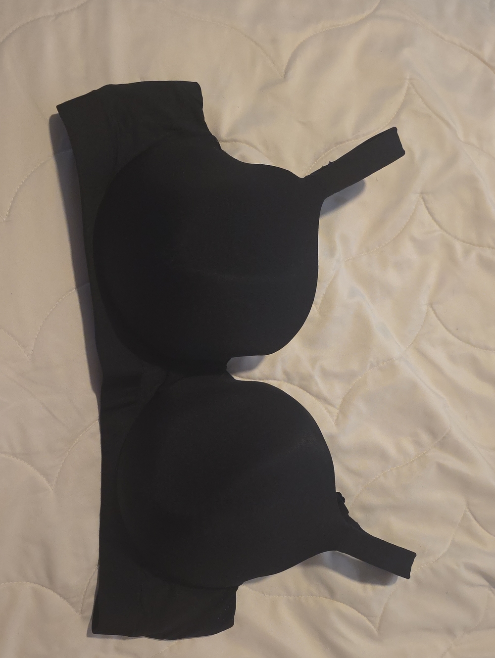 Cacique Black  Lightly Lined Balconette 44D